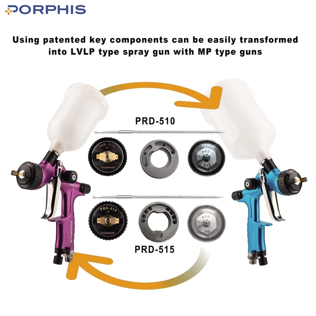 lvlp automotive spray gun